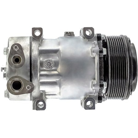 Truckair Qcc Aft Comp 8 Gr 119Mm 12V, Sanden Pro Grade, Model: Sd7H15 Shd, Dia: 119Mm - 8 Gr, Mt: Direct 03-0818QS